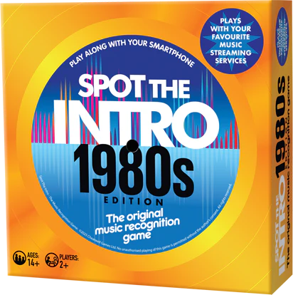Spot The Intro 80s Boardgame