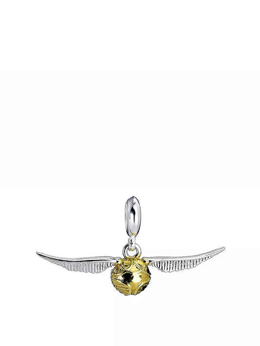Harry Potter Crystal Bracelet & Sterling Silver Golden Snitch Charm