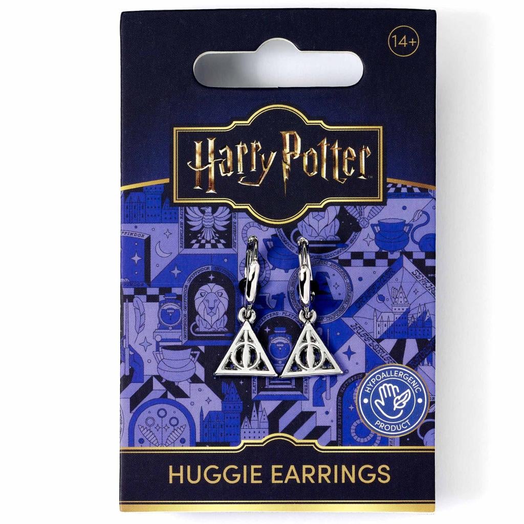 Harry Potter Deathly Hallows Huggy Earrings