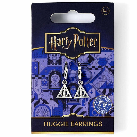 Harry Potter Deathly Hallows Huggy Earrings