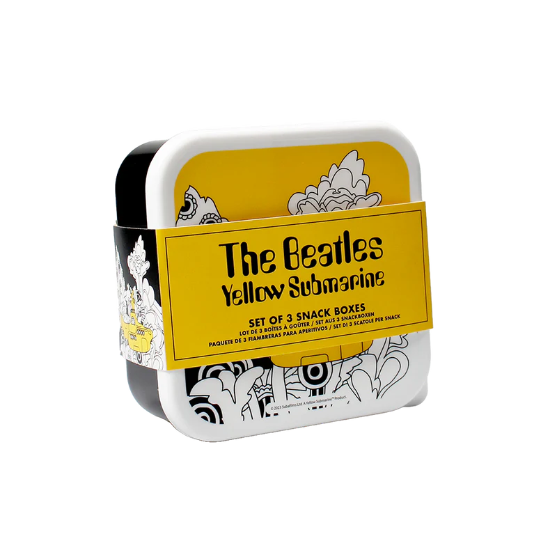 Snack Boxes Set Of 3 - The Beatles (Yellow Submarine)