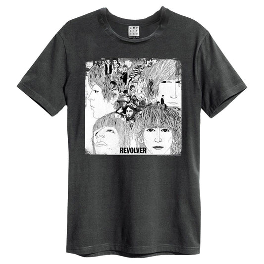 Beatles Revolver Amplified X Large Vintage Charcoal T Shirt