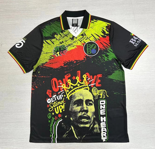 Bob Marley One Love Rock Fc Football Shirt X Large
