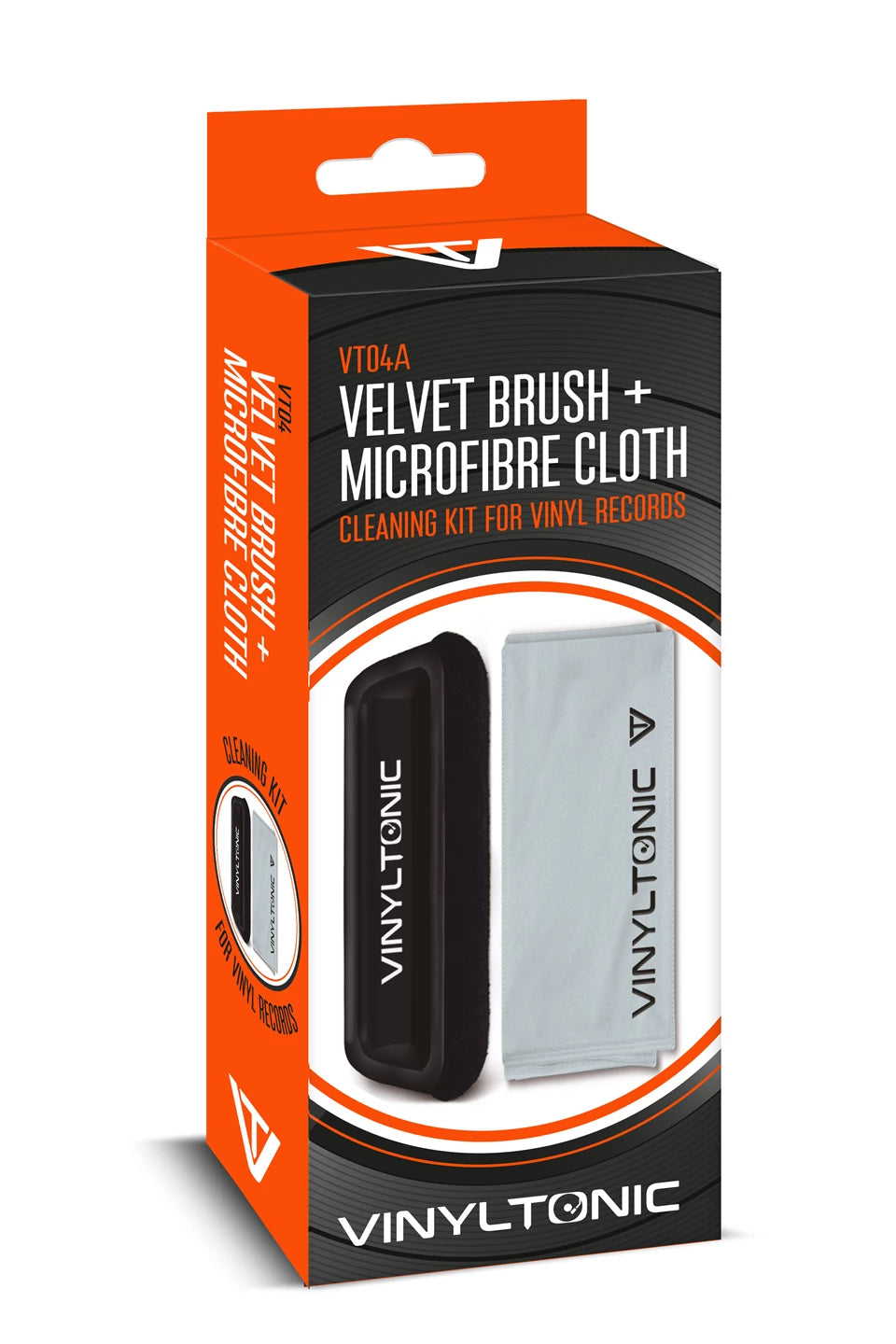 Vinyltonic Velvet Brush & Mircofibre Cloth