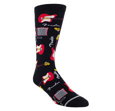 Fender Crew Socks In Gift Box (One Size)