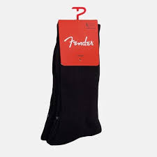 Fender Classic Logo Crew Socks 3 Pack (One Size)