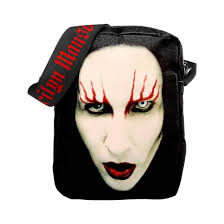 Marilyn Manson Crossbody Bag - Red Lips