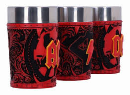 AC/DC Logo Shot Glass Set (Set Of 3)