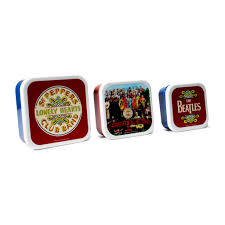 Snack Boxes Set Of 3 - The Beatles (Sgt. Pepper)