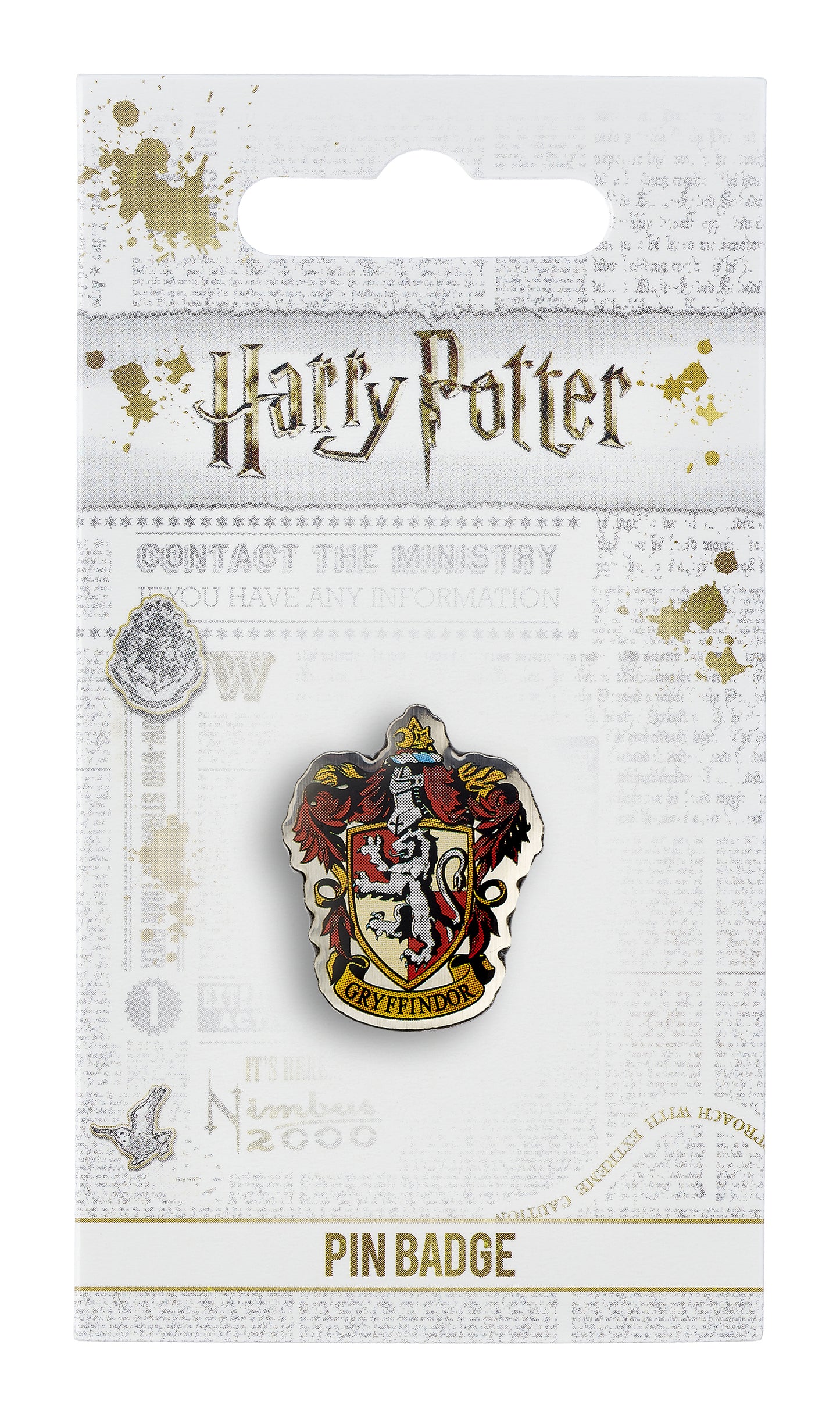 Gryffindor Crest Pin Badge