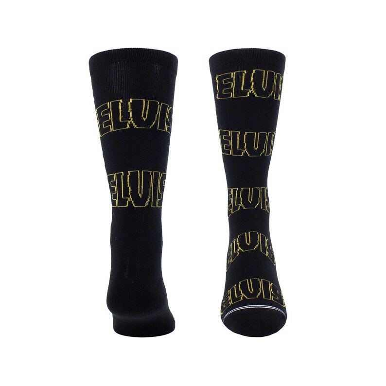 Elvis Crew Socks In Gift Box (One Size)