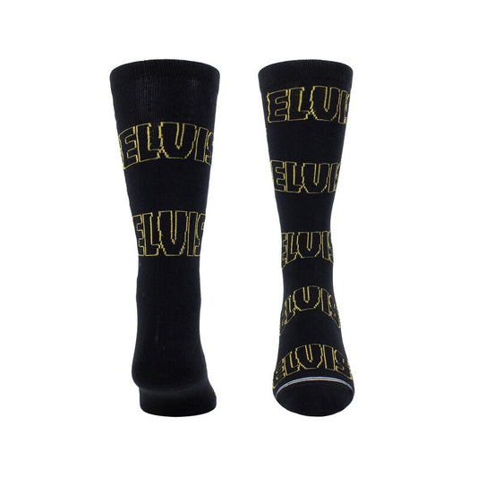 Elvis Crew Socks In Gift Box (One Size)