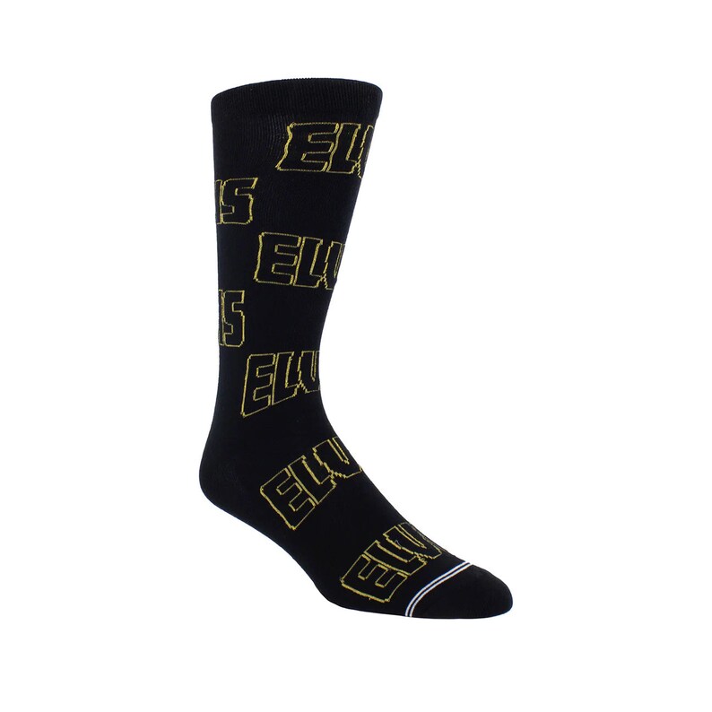 Elvis Crew Socks In Gift Box (One Size)