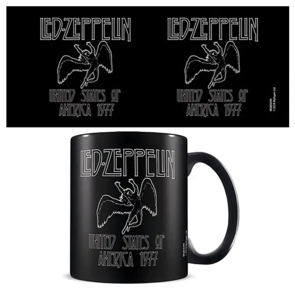 Led Zeppelin (Icarus) Black Pod Mug