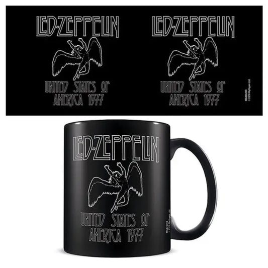 Led Zeppelin (Icarus) Black Pod Mug