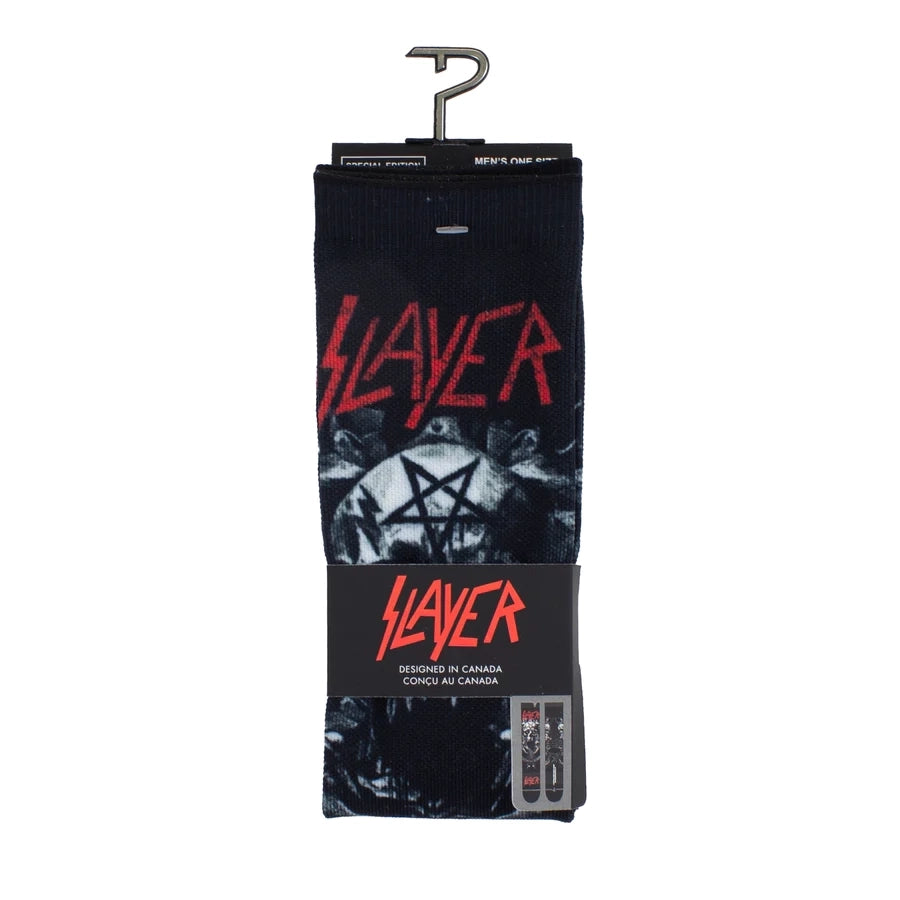 Slayer Thrash Skull Socks (One Size)