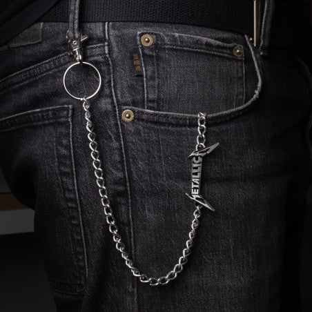 Metallica Logo Wallet Chain