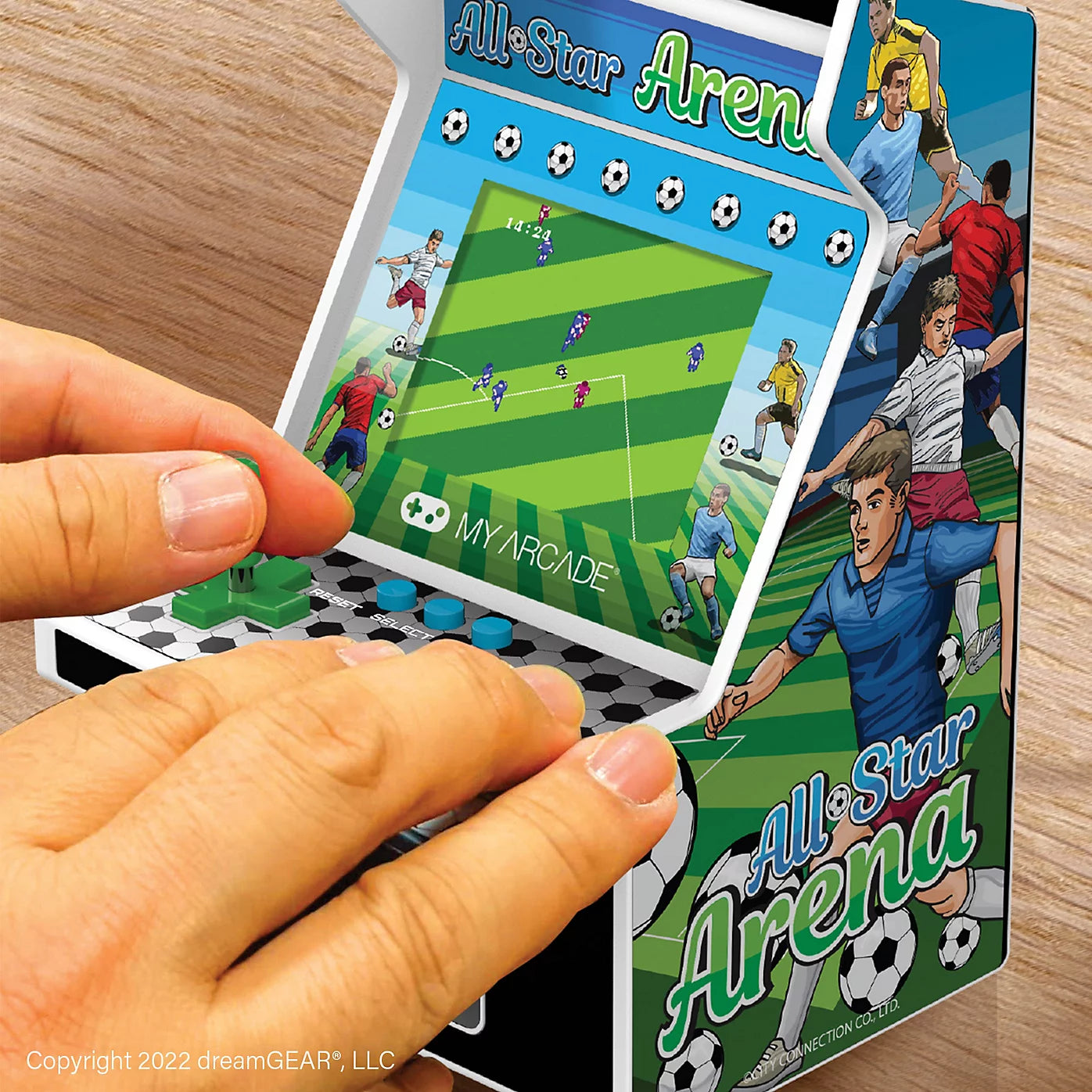 My Arcade Micro Player 6.75 All-Star Arena Collectible Retro (307 Games In 1)