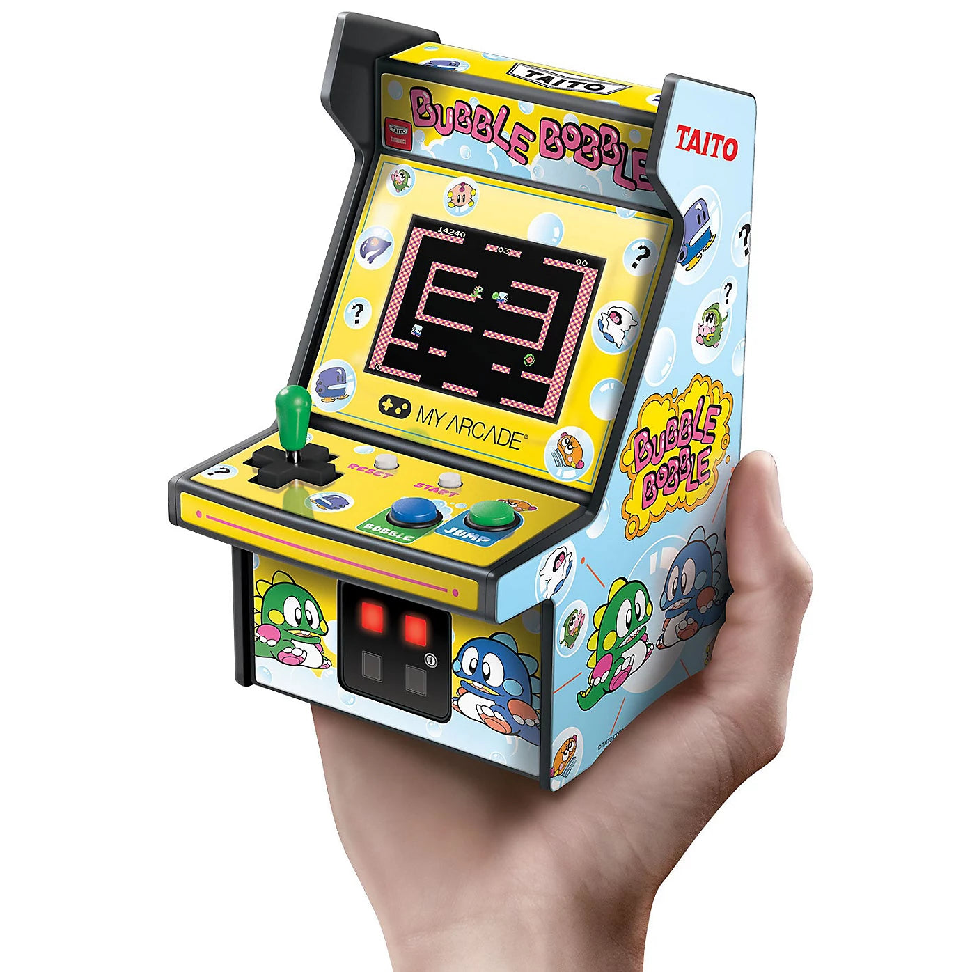 My Arcade Micro Player 6.75 Bubble Bobble Collectible Retro