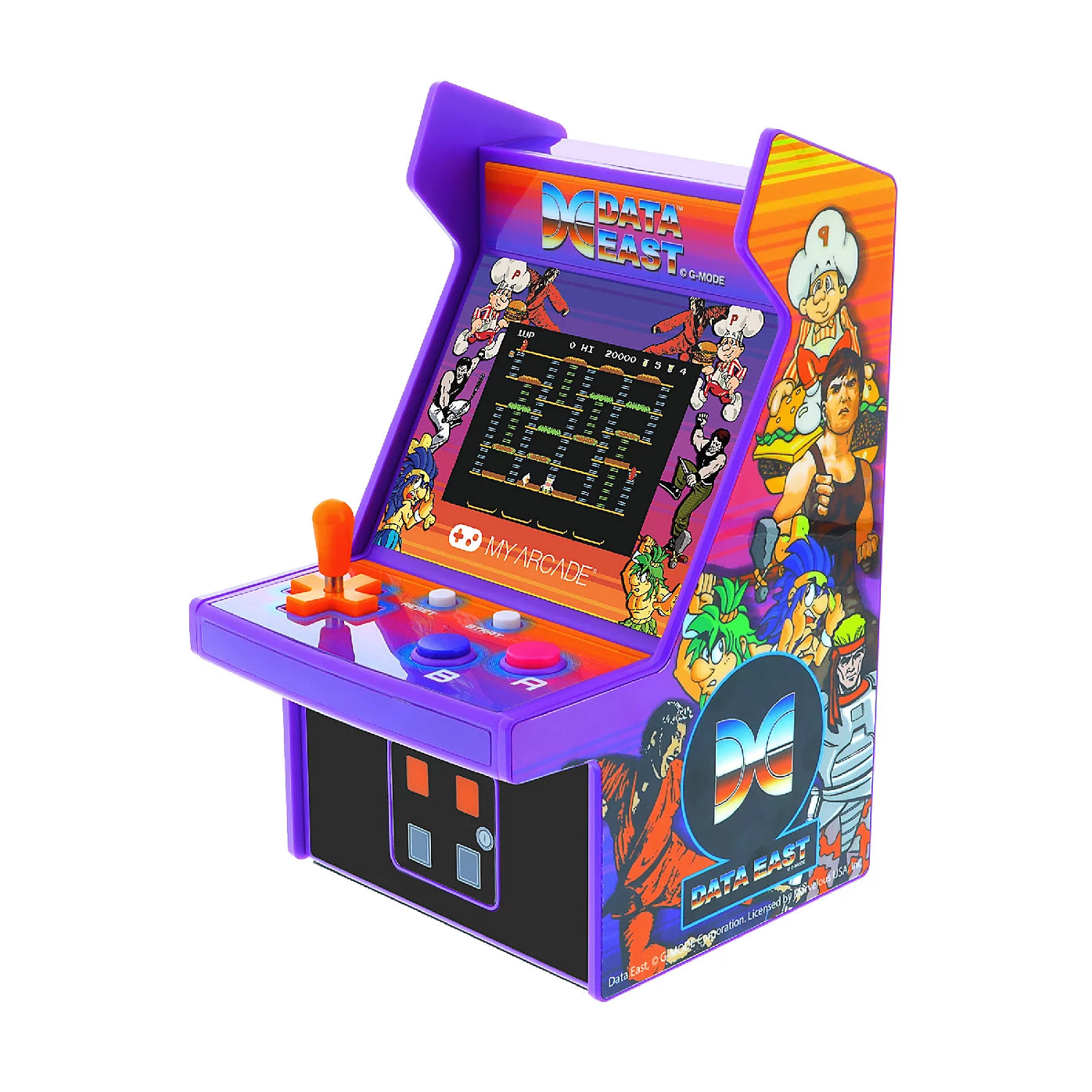 My Arcade Micro Player 6.75 Data East Hits Collectible Retro (308 Games In 1)