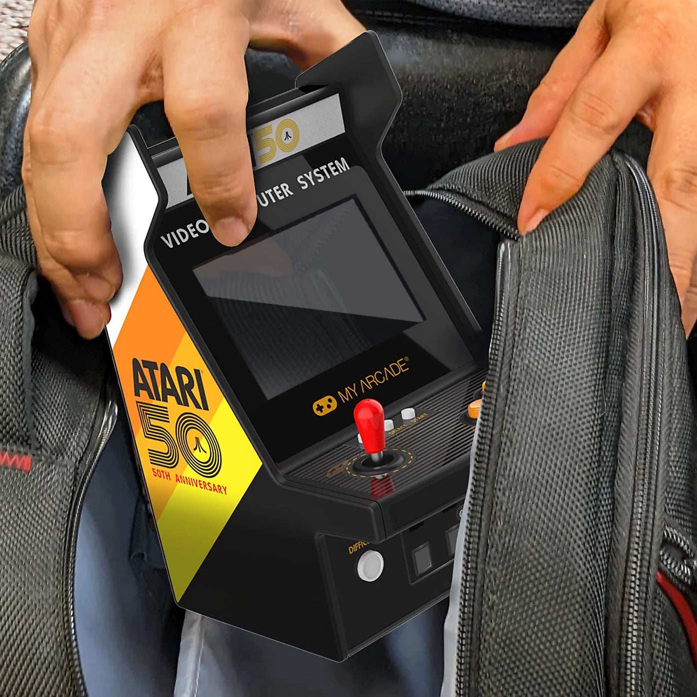 Micro Player Pro 6.7 Atari Portable Retro Arcade (100 Games In 1)