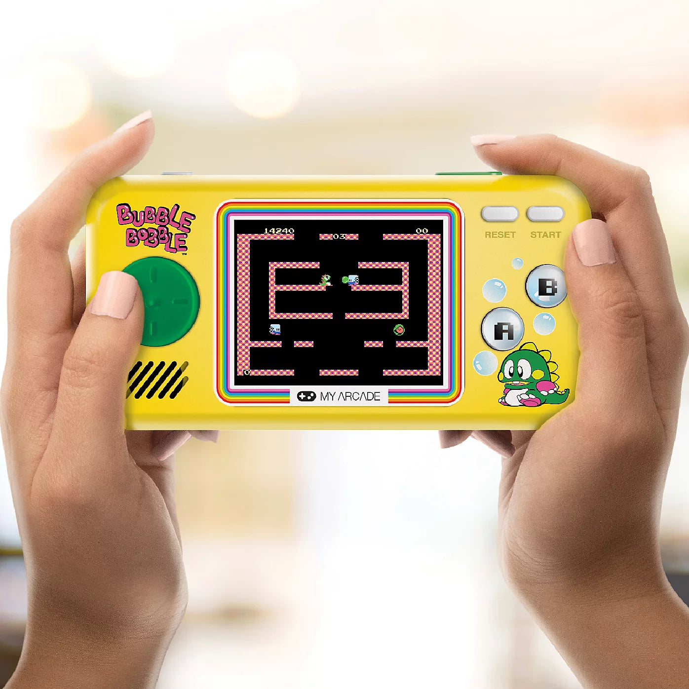 My Arcade Pocket Player Bubble Bobble Portable Gaming System (3 Games In 1)