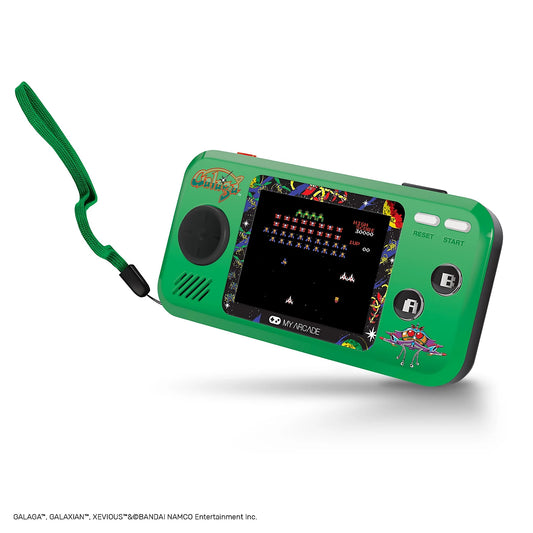 My Arcade Pocket Player Galaga Portable Gaming System (3 Games In 1)