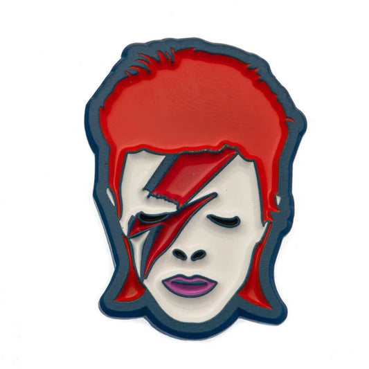 David Bowie (Aladdin Sane) Enamel Pin Badge