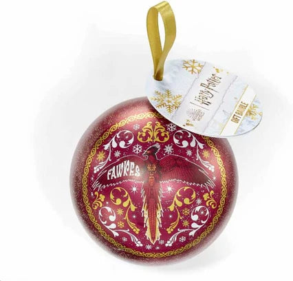 Harry Potter Fawkes Bauble With Fawkes Necklace