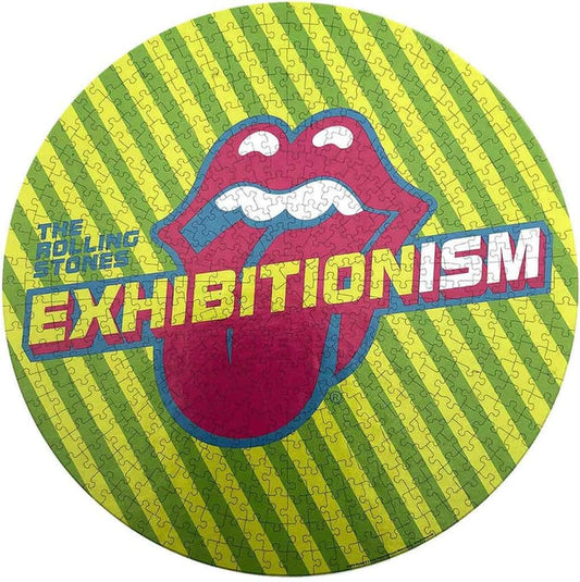 Rolling Stones Exhibitionism Round 500 Piece Jigsaw Puzzle