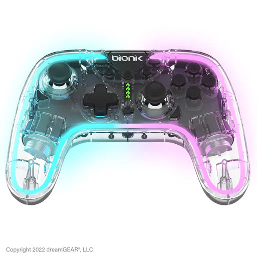 Bionik Nintendo Switch Neoglow Wireless Rgb Controller