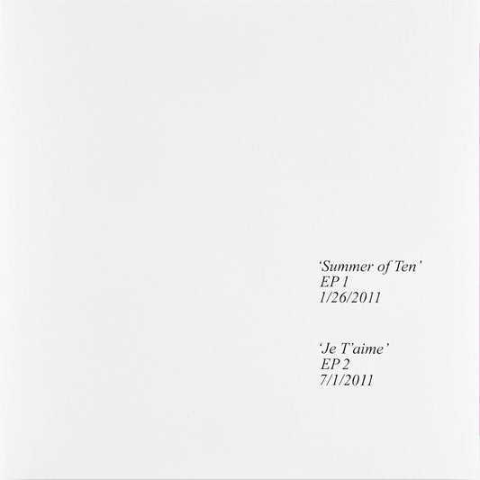 Summer of Ten/Je T'aime