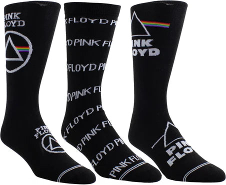 Pink Floyd Socks 3 Pack In Guitar Tin (One Size)