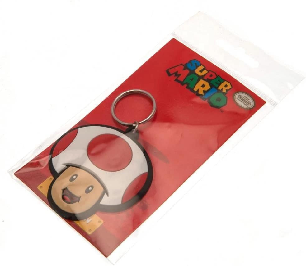 Super Mario (Toad) Pvc Keychain
