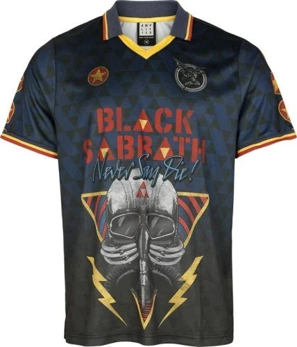 Black Sabbath Never Say Die Rock Fc Football Shirt Xx-Large