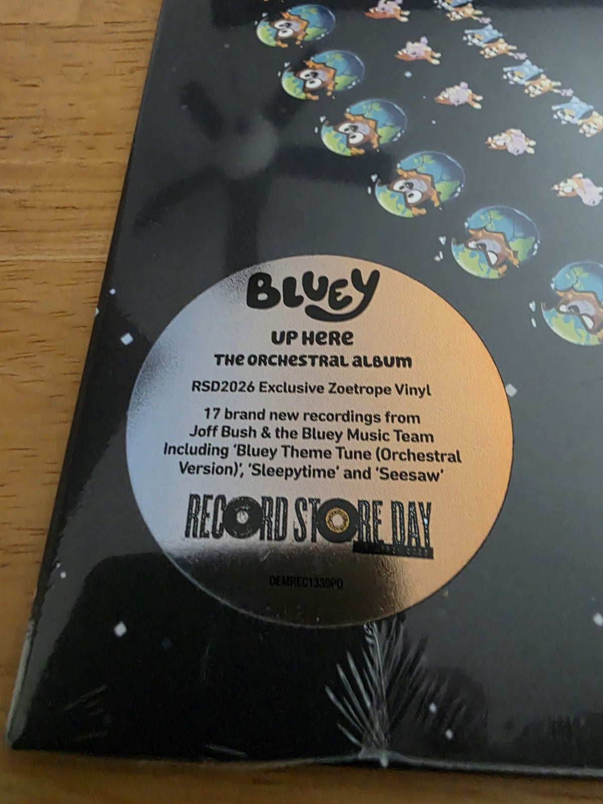 Bluey: Up Here (Zoetrope Picture Disc) (Rsd 2026)