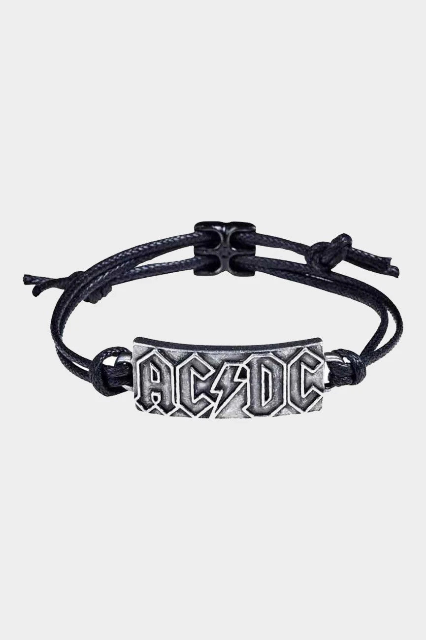 AC/DC Lightning Logo Bracelet