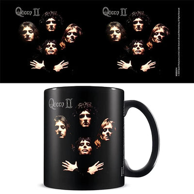 Queen Queen II Black Pod Mug