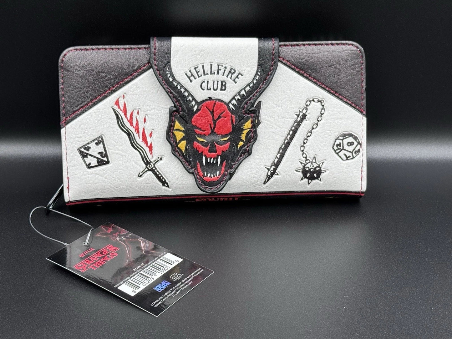 Stranger Things Hellfire Club Embossed Purse