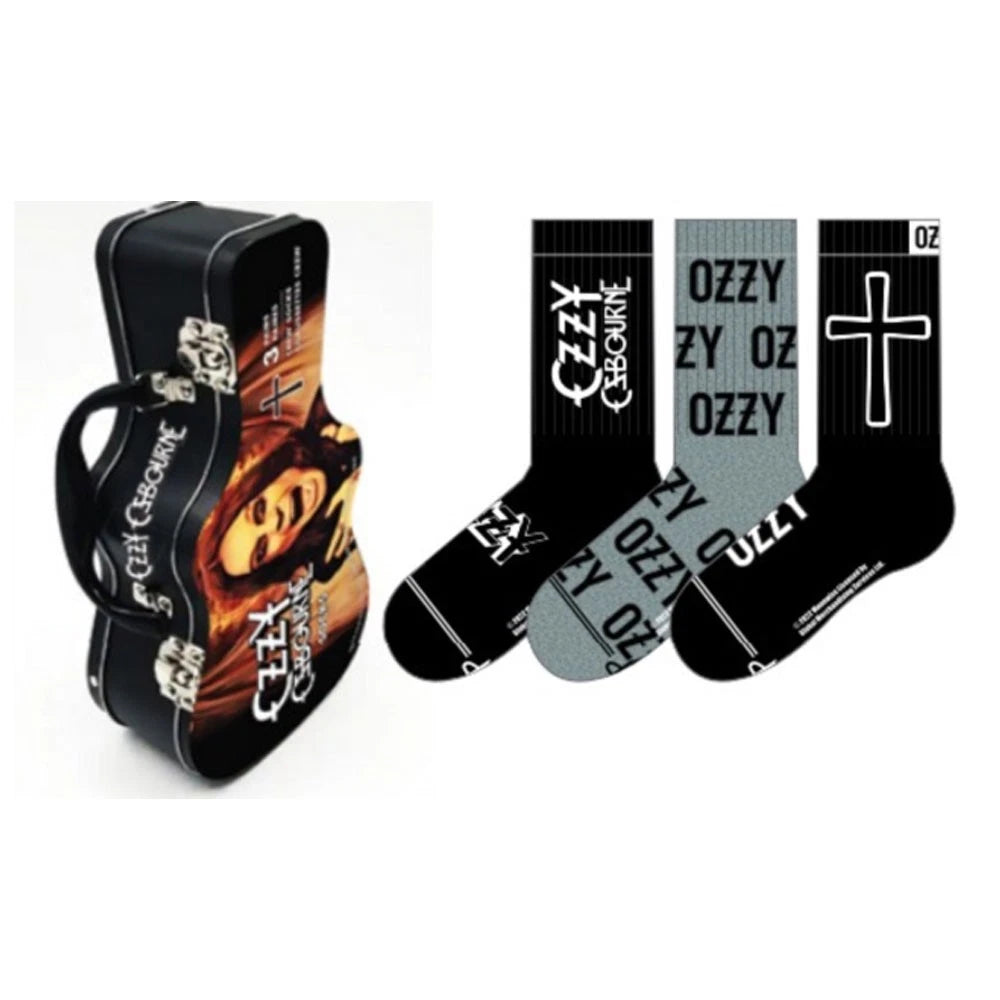 Ozzy Osbourne 3 Pack In Guitar Tin (One Size)