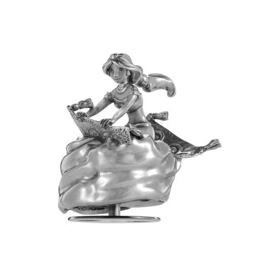 Aladdin Jasmine Pewter Music Carousel (Plays A Whole New World)