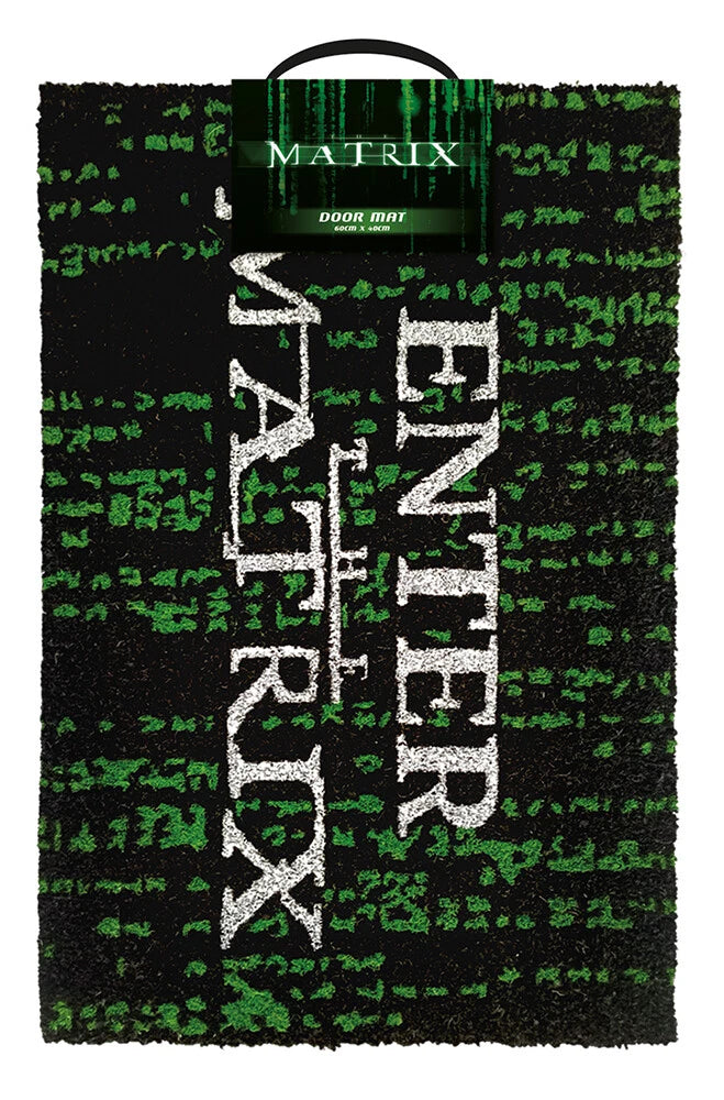 The Matrix Enter Matrix Door Mat