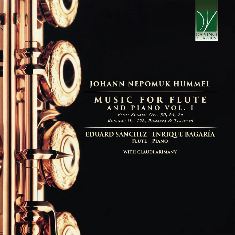 Johann Nepomuk Hummel: Music For Flute And Piano Vol. 1