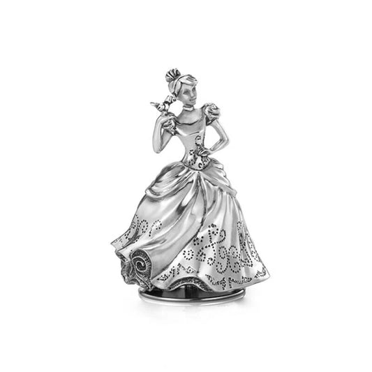Cindarella Pewter Music Carousel (Plays A Dream Is A Wish Your Heart Makes)
