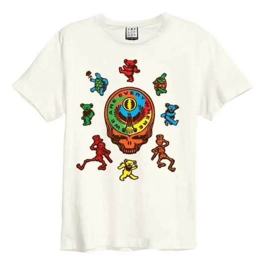 Grateful Dead - We Are Everywhere Amplified Small Vintage White T Shirt