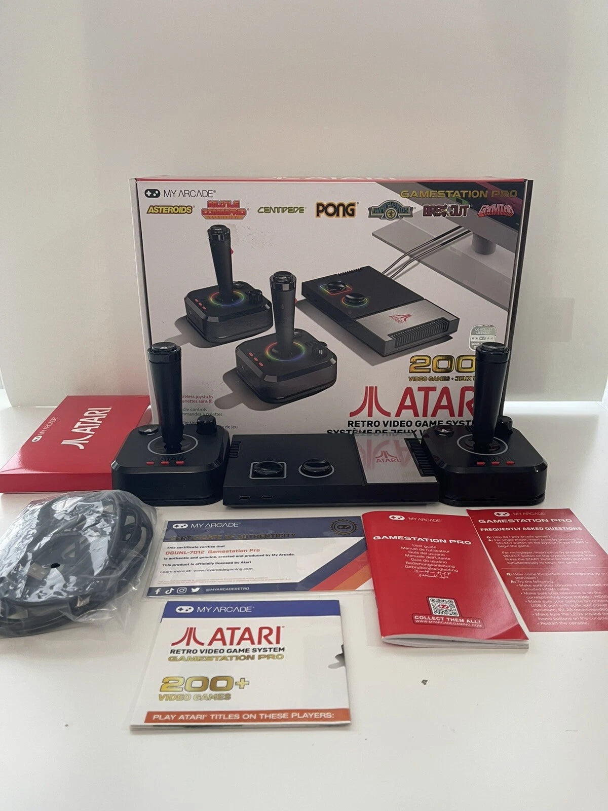 Atari Retro Video Game System (Over 200 Games In 1)