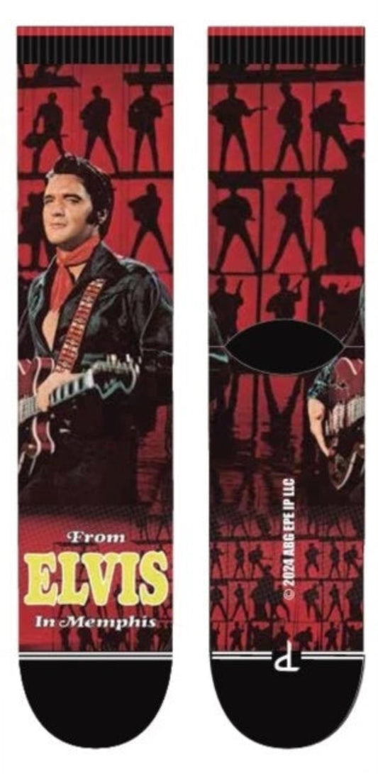 Elvis In Memphis Socks (One Size)