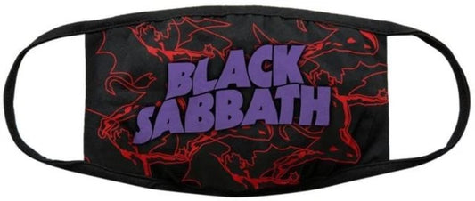 Blacksabbath Red Thunder Front Logo Face Coverings
