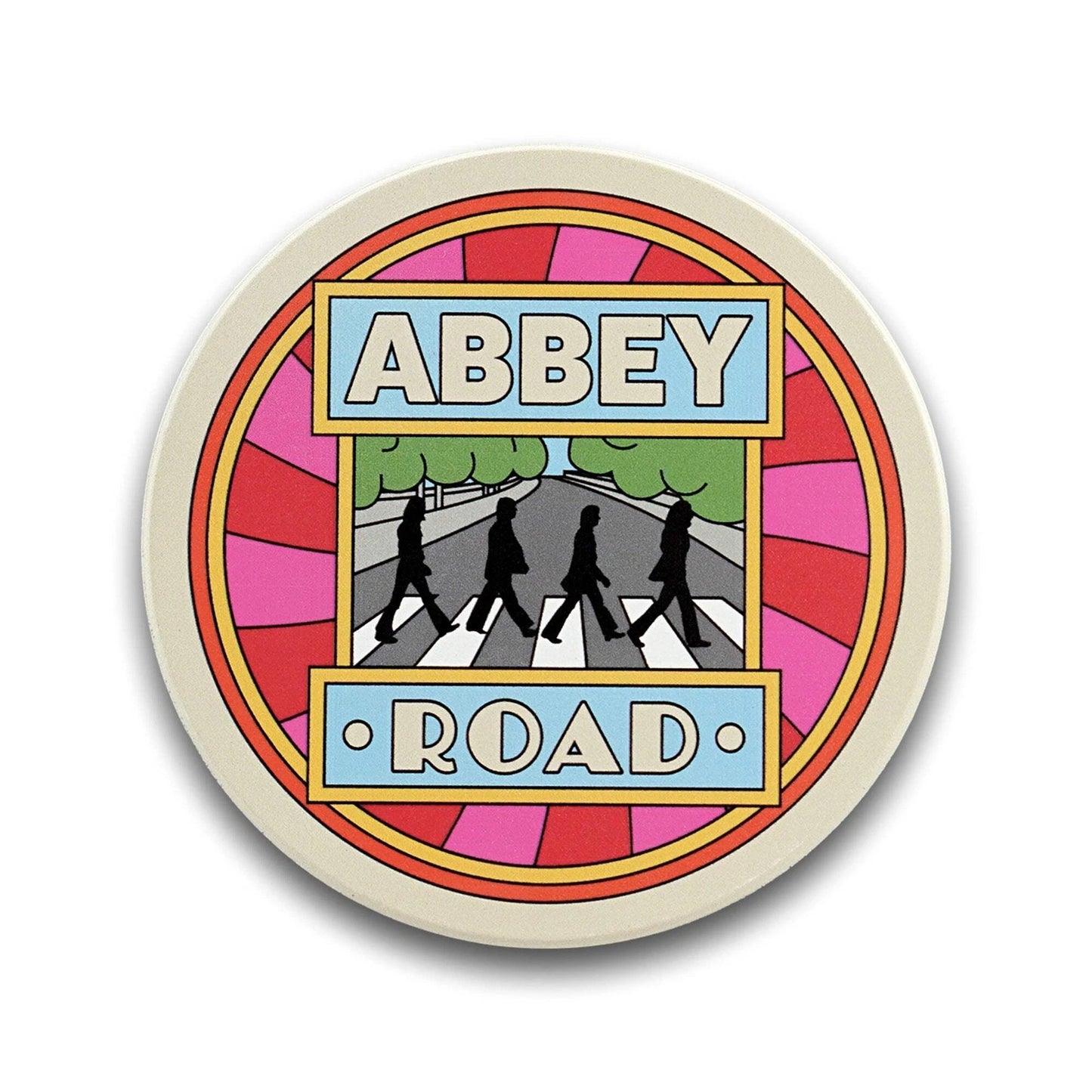 Coaster Single Ceramic - The Beatles (Abbey Road)