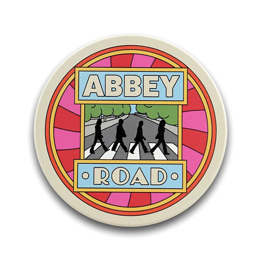 Coaster Single Ceramic - The Beatles (Abbey Road)